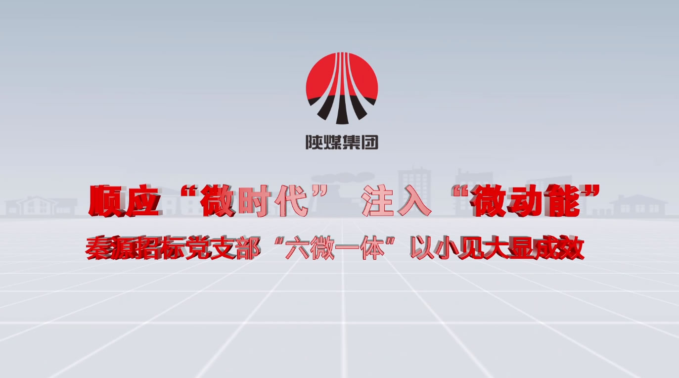 陕煤物资集团秦源招标党建微视频