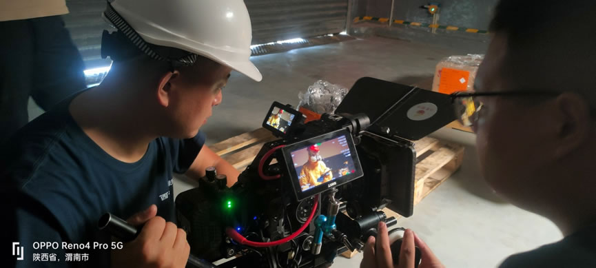 三秦环保科技股份有限公司宣传片拍摄中......(图3)