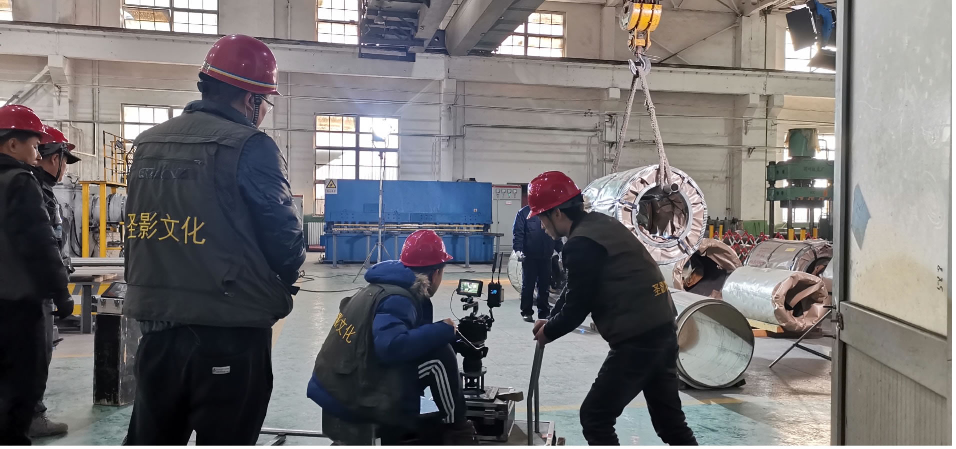 宝钛集团镍材料公司宣传片拍摄制作中.....(图2)