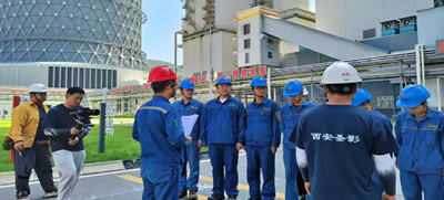 麟北发电公司安全标准化班组前期拍摄中