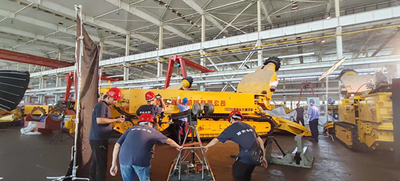 西煤机宣传片正在拍摄中