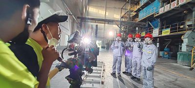 榆林德隆环保科技有限公司宣传片拍摄中