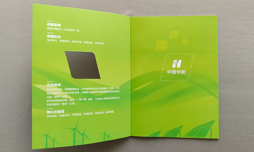 中国华能陕西新能源发电公司画册