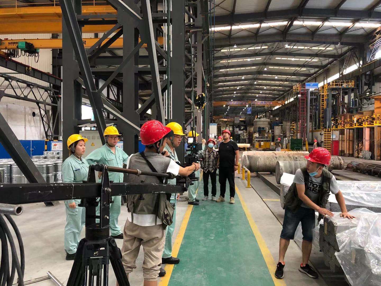 宝钛集团宣传片拍摄花絮