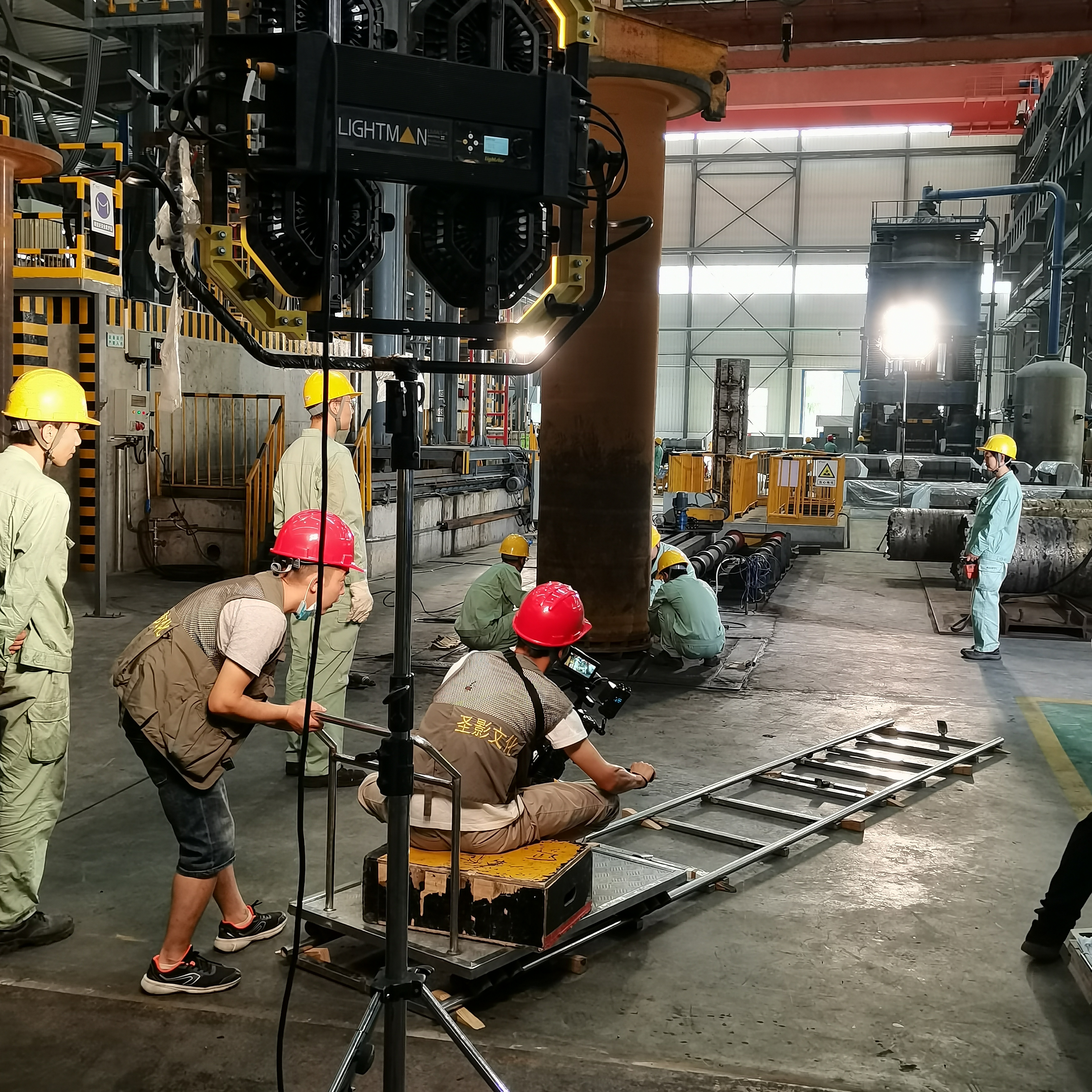 宝钛集团宣传片拍摄花絮